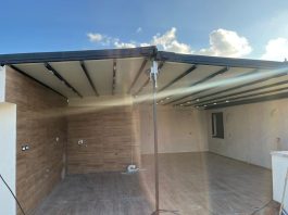 הצללה מודרנית שמתאימה לאקלים משתנה